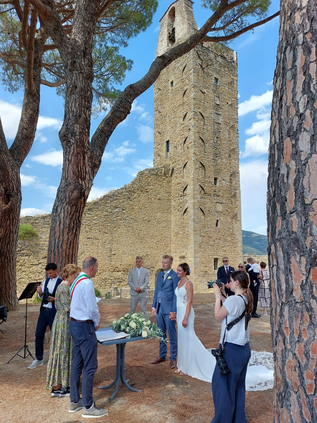 foto matrimonio - piazzale cassero 