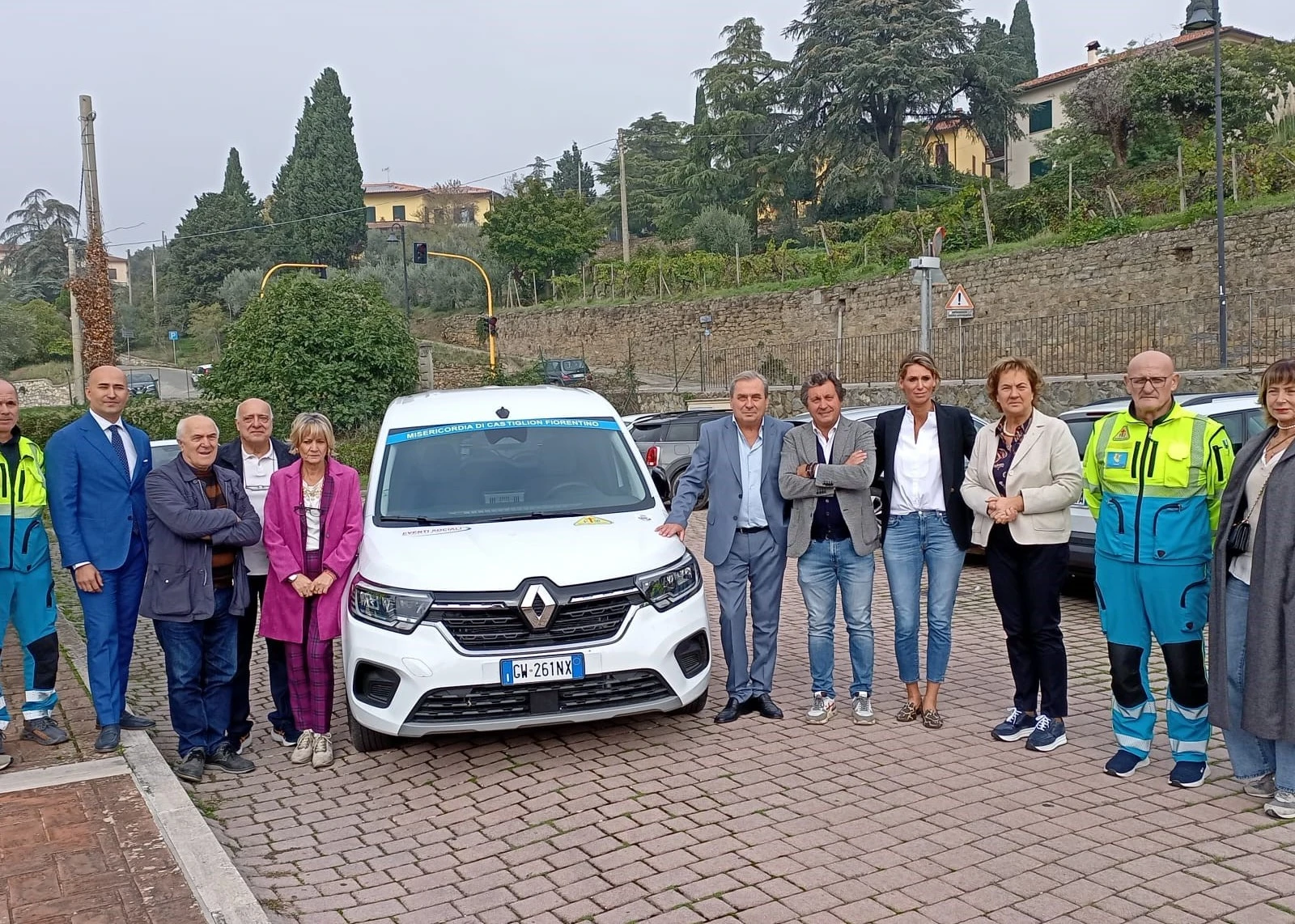 Un nuovo pulmino Renault Kangoo 5 posti.